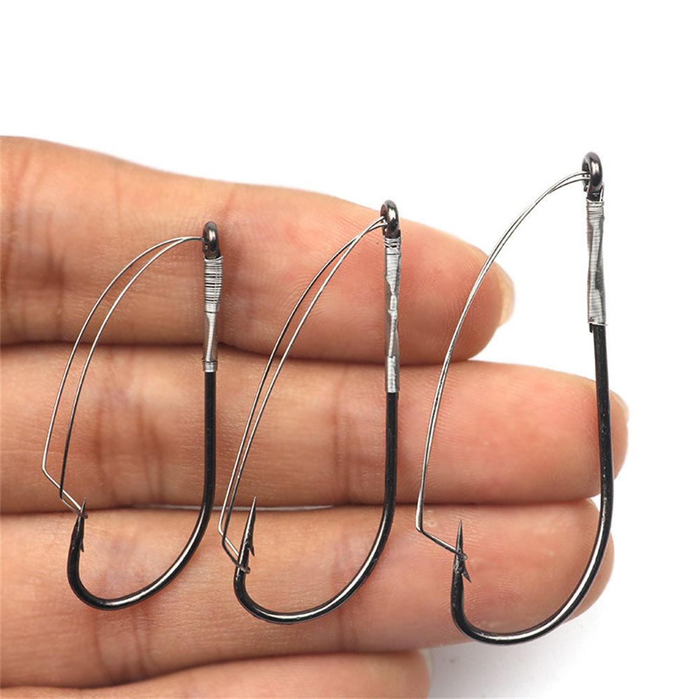 Fishing Tackle High Carbon Ste - đánh giá và giá Fishing Hook Weedless