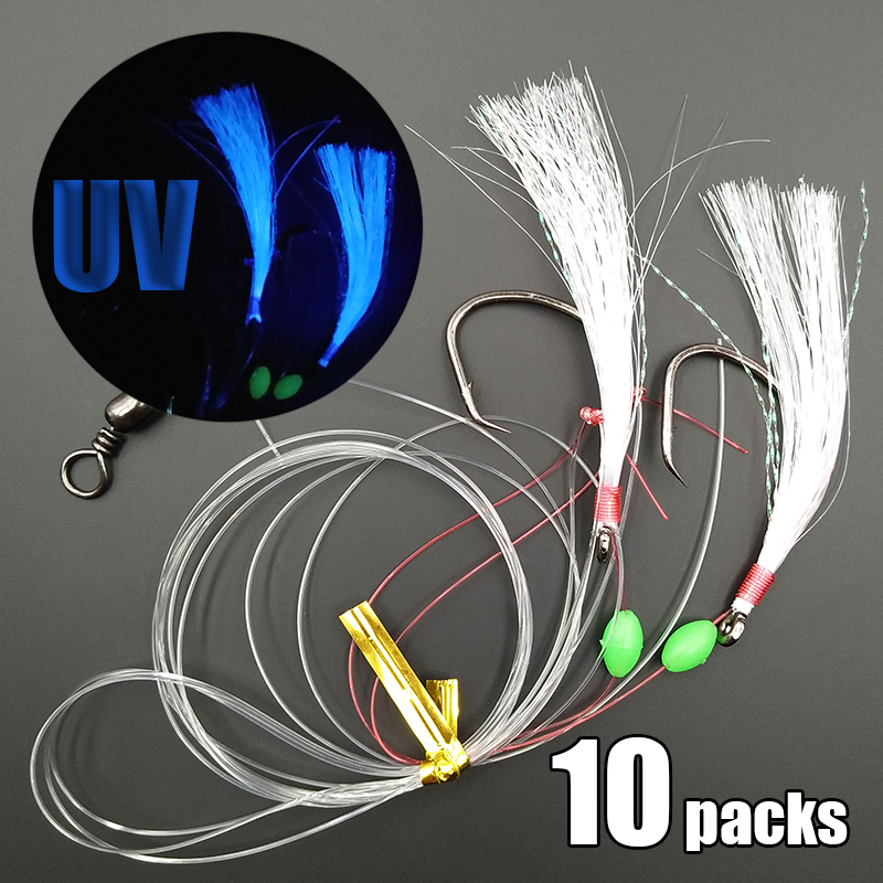 Lunker Sabiki Rig 10 packs 169 - đánh giá và giá Fishing Hook Circle