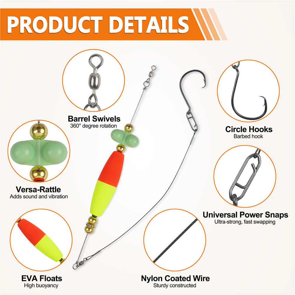 2pcs Catfish hooks with Peg Fl - đánh giá và giá Fishing Hook Circle